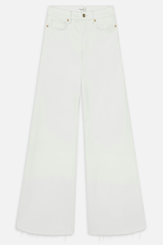 Image of Frame le palazzo crop in au natural