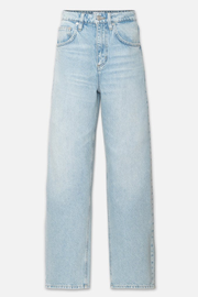 Image of Frame long barrel jean in calm waters wash