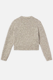 Image of Frame marled cardi in cream multi