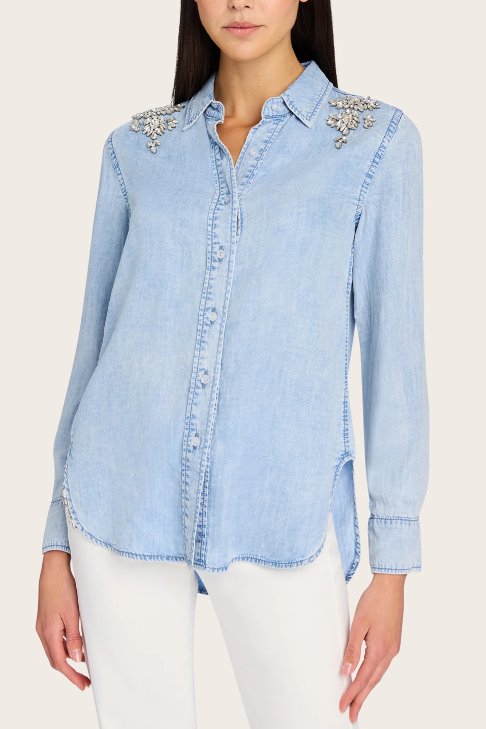 Image of Generation Love Mitchie denim shirt