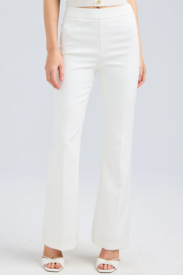 Image of model wearing the Generation Love Nellie Crepe Pants front view