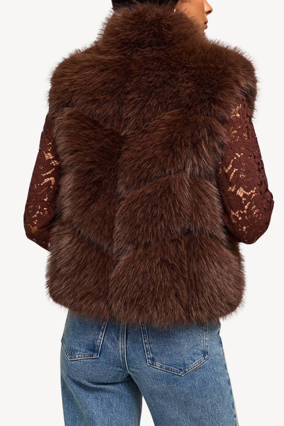 Rosario Faux Fur Vest