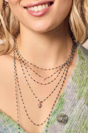 Image of Gigi Clozeau 16.5 classic necklace in jungle