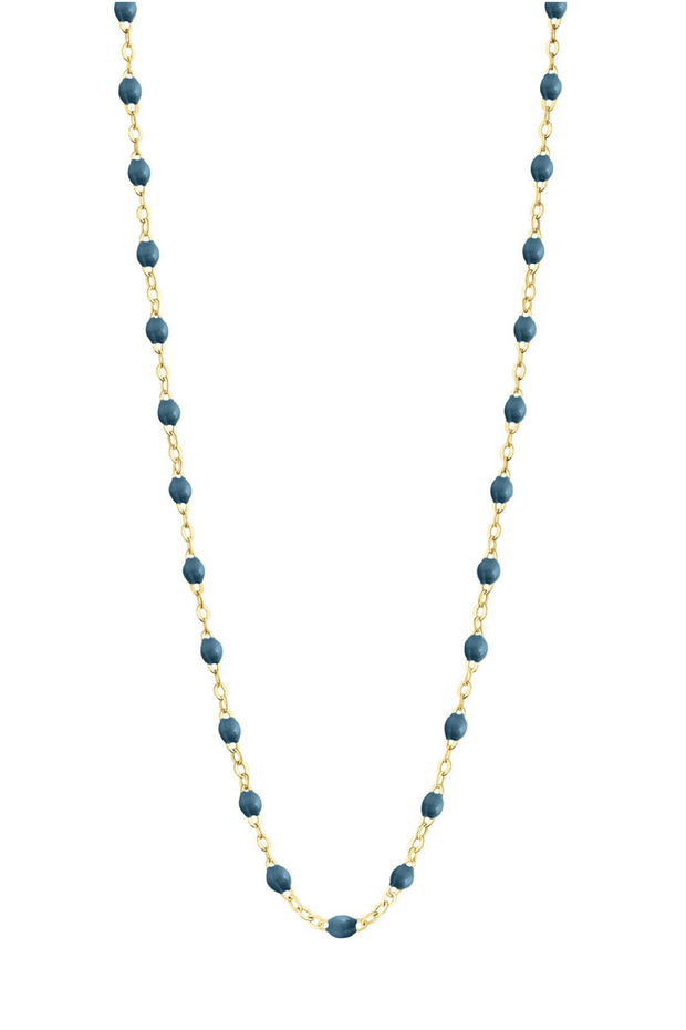 Image of Gigi Clozeau classic necklace 16.5 " in jeans