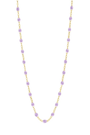 Image of Gigi Clozeau classic necklace 16.5 " in lilac