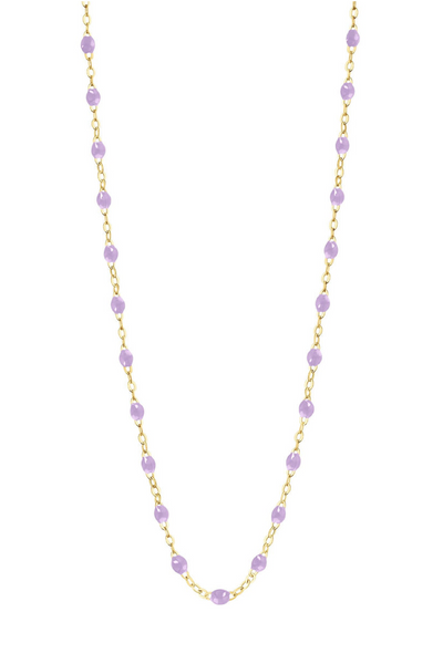 Image of Gigi Clozeau classic necklace 16.5 " in lilac
