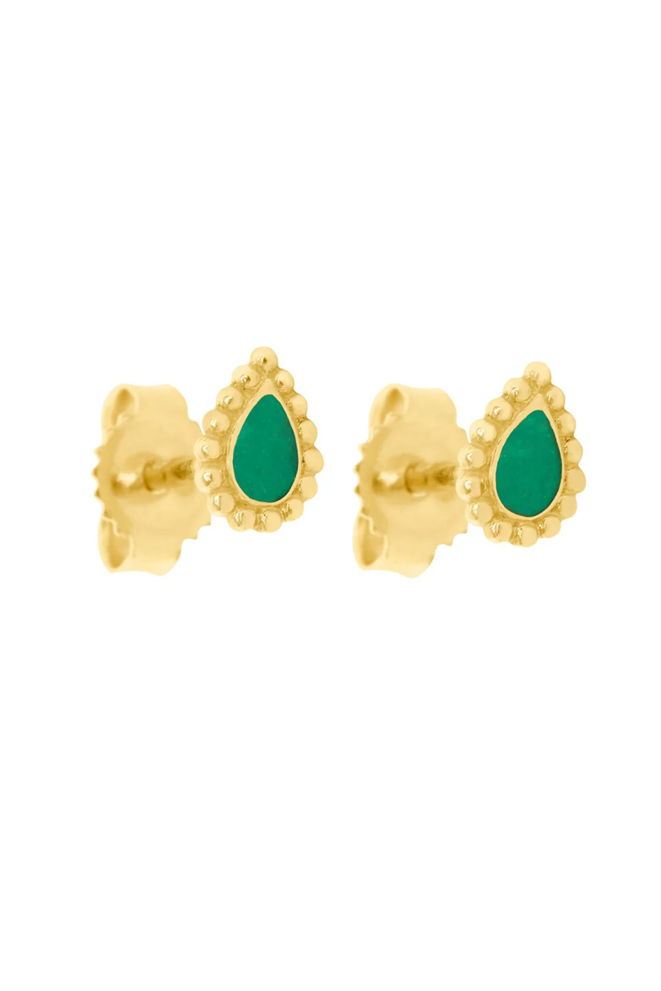 Lucky Cashmere Earrings Emerald