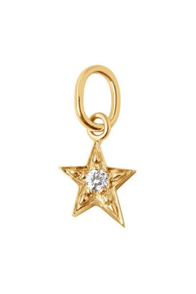 Image of Gigi Clozeau star diamond charm