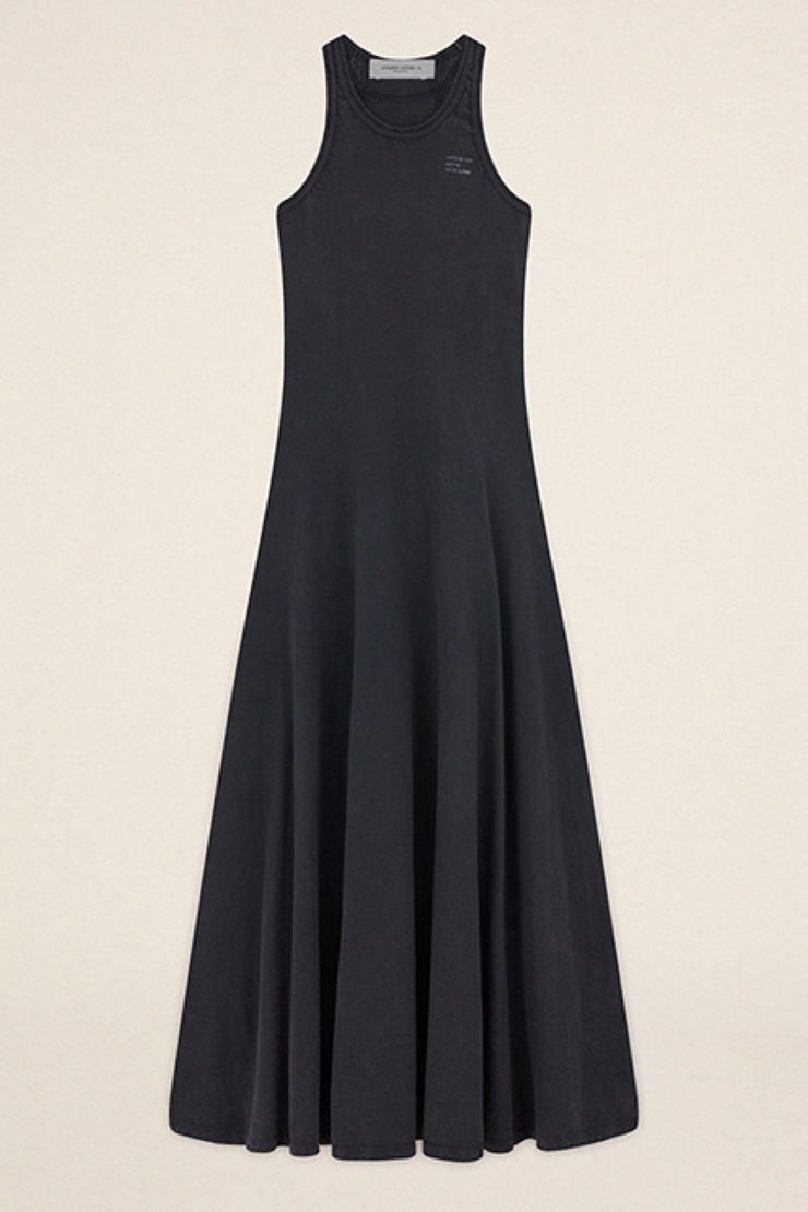 Image of Golden Goose Deluxe Journey dress in anthracite