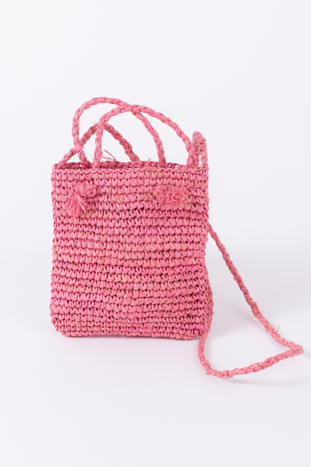 Image of Hat Attack pink Emmy phone bag