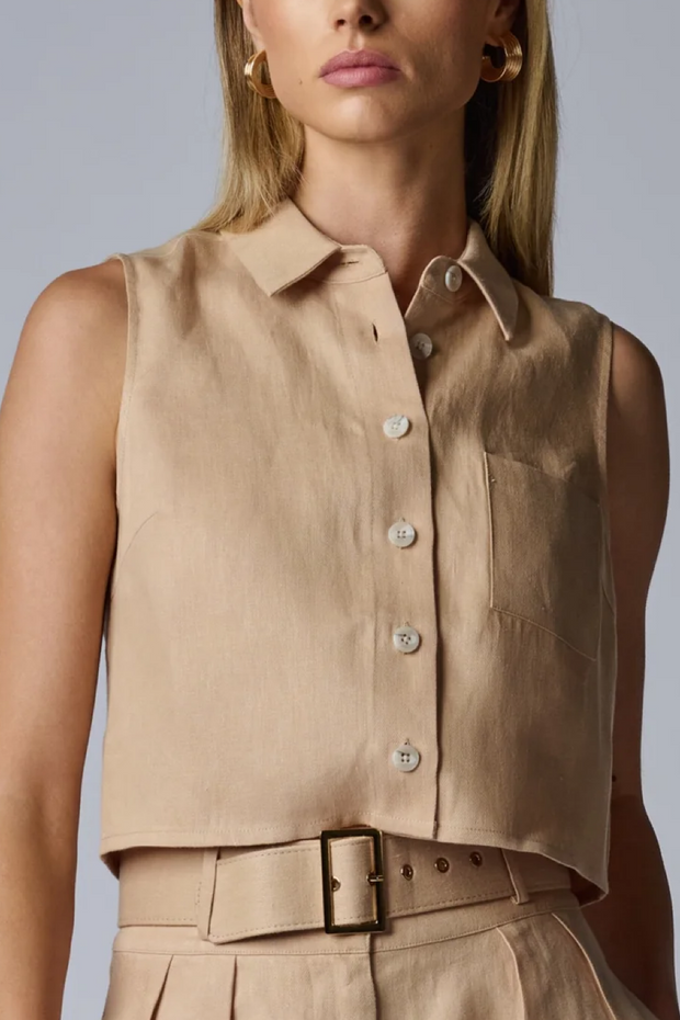 Image of Hevron Katja top in wheat