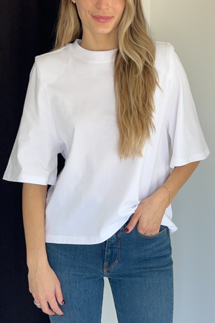 Image of Isabel Marant Etoile tee in white