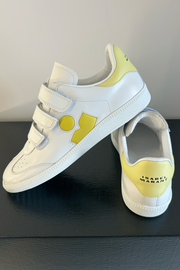 Image of Isabel Marant Beth sneaker in yellow