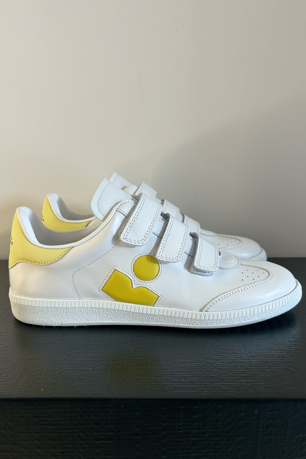 Image of Isabel Marant Beth sneaker in yellow