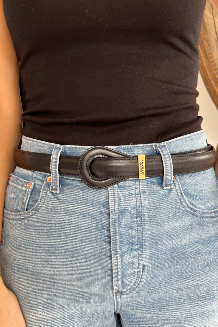 Image of Isabel Marant Brindi belt in black