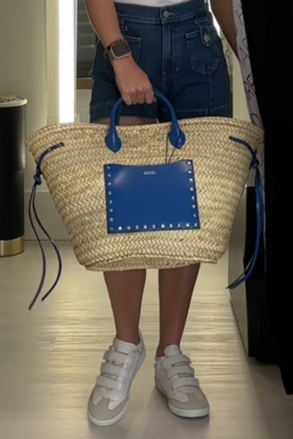 isabel marant beach bag