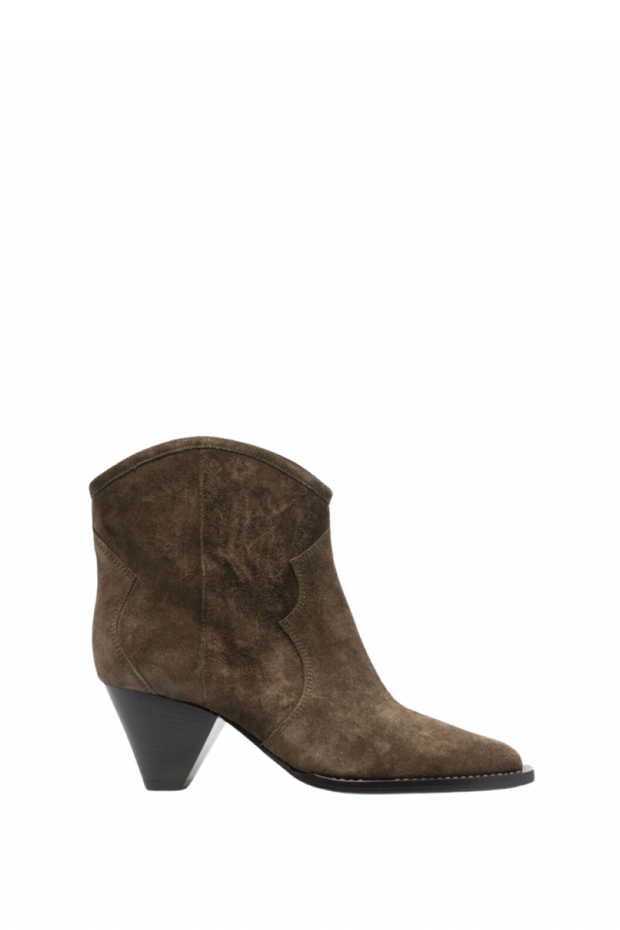 Image of Isabel Marant Darizo sueded ankle boots