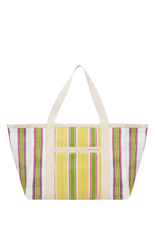 image of Isabel Marant Darwen tote in multicolor yellow