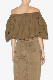 Image of Isabel Marant Étoile Bertille top in khaki