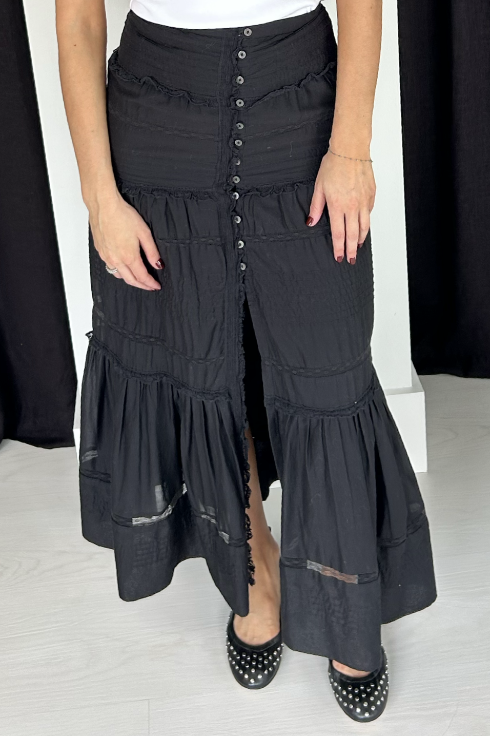 ISABEL MARANT / VALLEYコットンナイロンハーフジップスエット ISABEL MARANT（イザベルマラン）の「ISABEL MARANT VALLEY