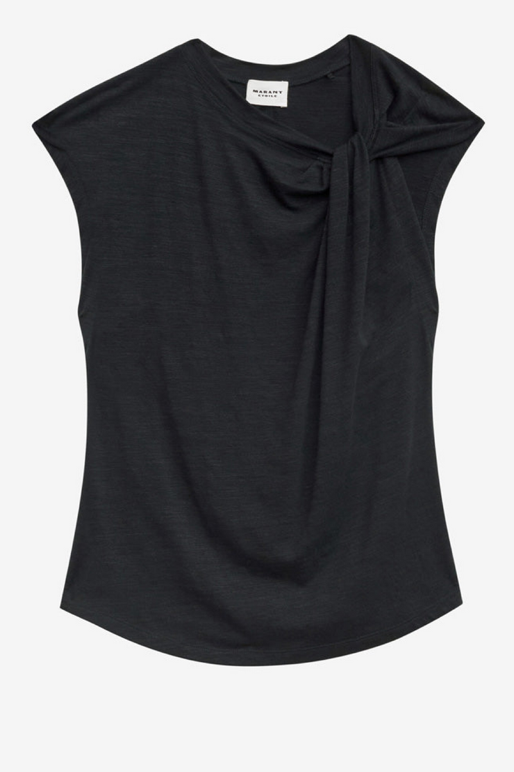 Image of Isabel Marant Etoile Naydali top in black