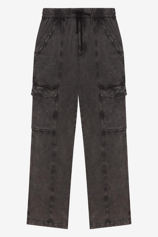 Image of Isabel Marant Etoile Peorana sweatpant in faded black