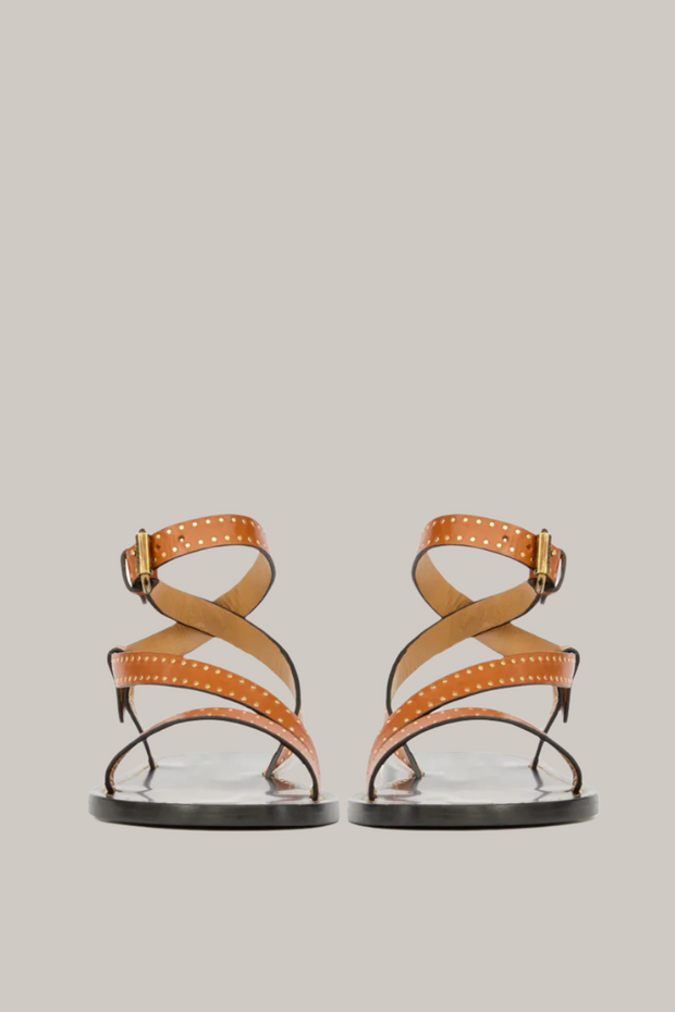 Image of Isabel Marant Jopee sandals in Havana