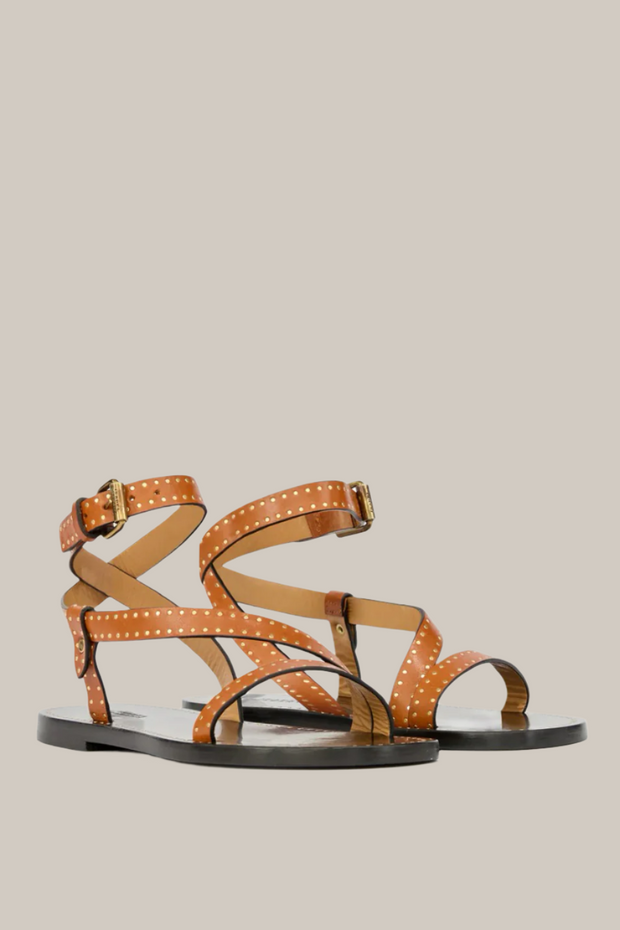 Image of Isabel Marant Jopee sandals in Havana