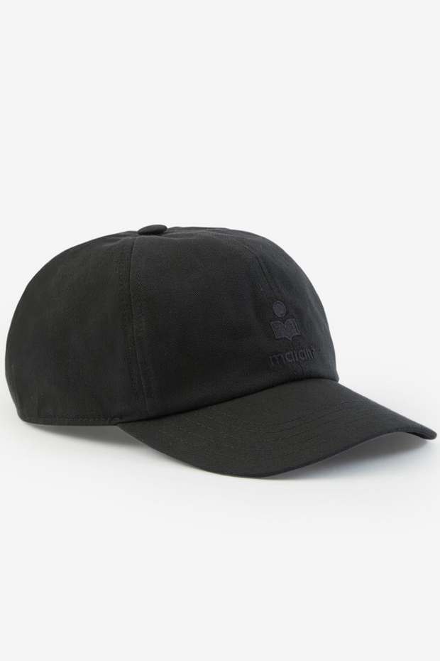 Image of Isabel Marant Tomas baseball cap in faded black