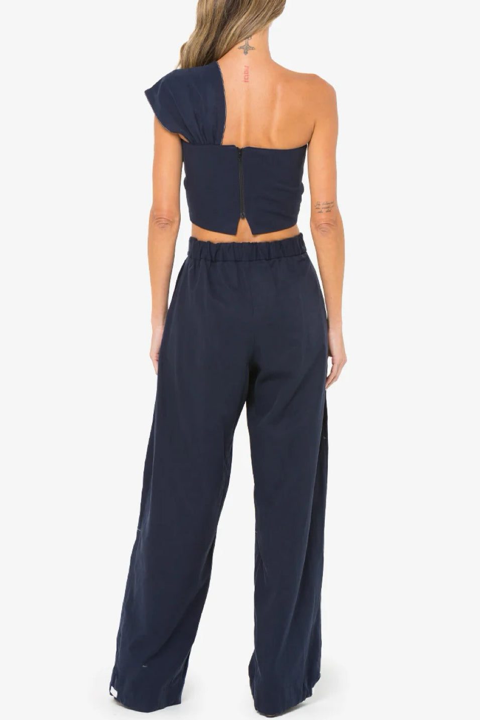 Image of model wearing the JBQ Jill Pant back view
