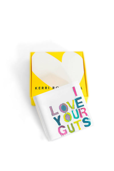 Image of the Kerri Rosenthal I Love Your Guts Block of Love 