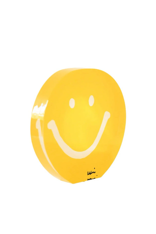 Image of the Kerri Rosenthal Mr. Happy Rock of Love side view