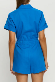 Image of Kivari Alexia playsuit in cobalt blue