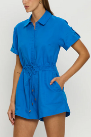 Image of Kivari Alexia playsuit in cobalt blue