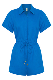 Image of Kivari Alexia playsuit in cobalt blue