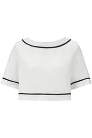 Image of Sancia Oralie top in white