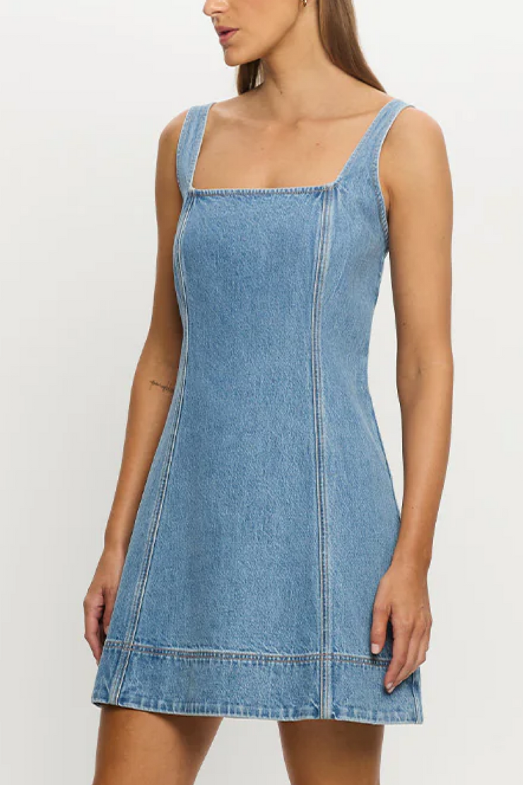 Image of Kivari Oriana denim dress 