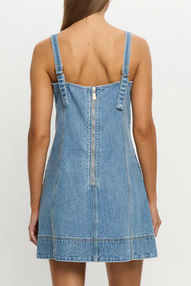 Image of Kivari Oriana denim dress 