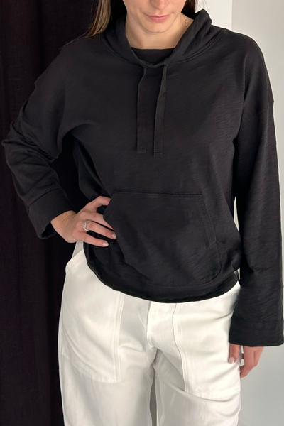 Drawstring Neck Pullover