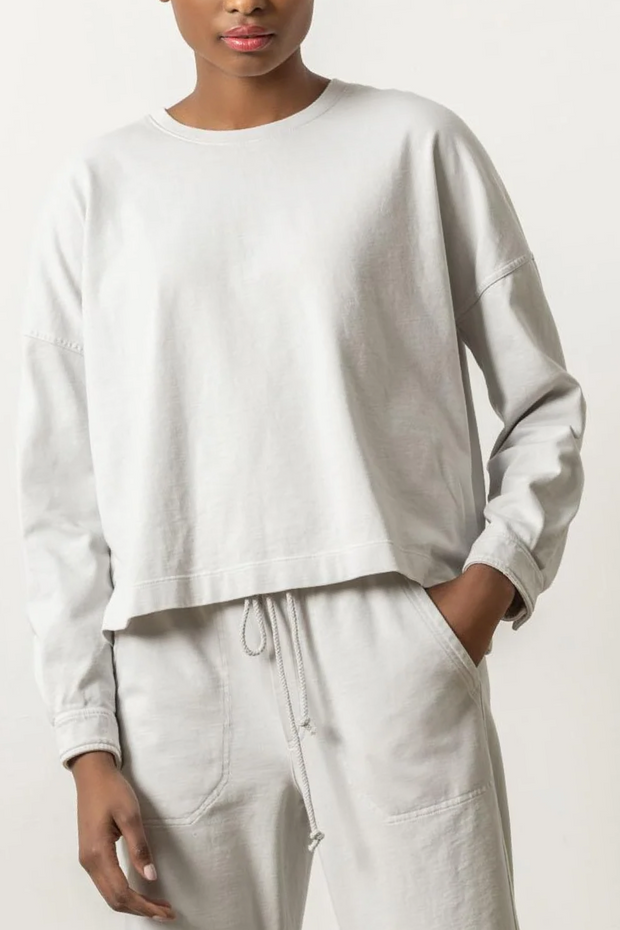 Image of Lilla P high low sweatshirt