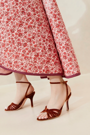 Image of Loeffler Randall Ada sienna knot heeled sandal