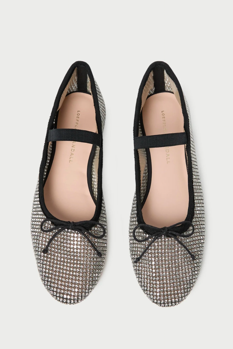 Image of Loeffler Randall crystal Leonie ballet flat