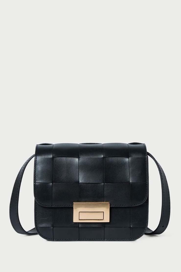 Image of Loeffler Randall Desi crossbody in black