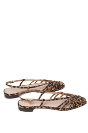 Image of Loeffler Randall Devon slingback in leopard