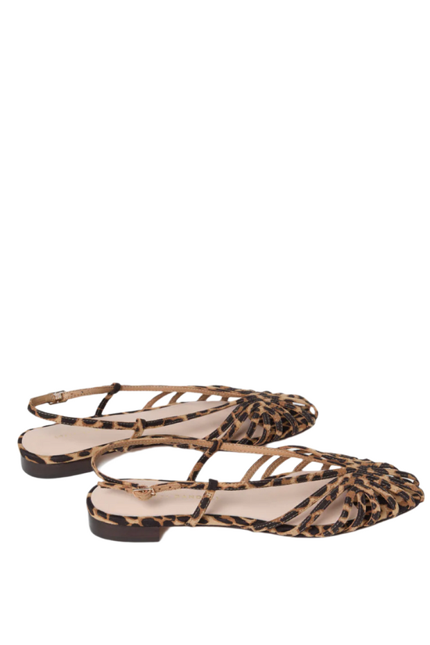 Image of Loeffler Randall Devon slingback in leopard