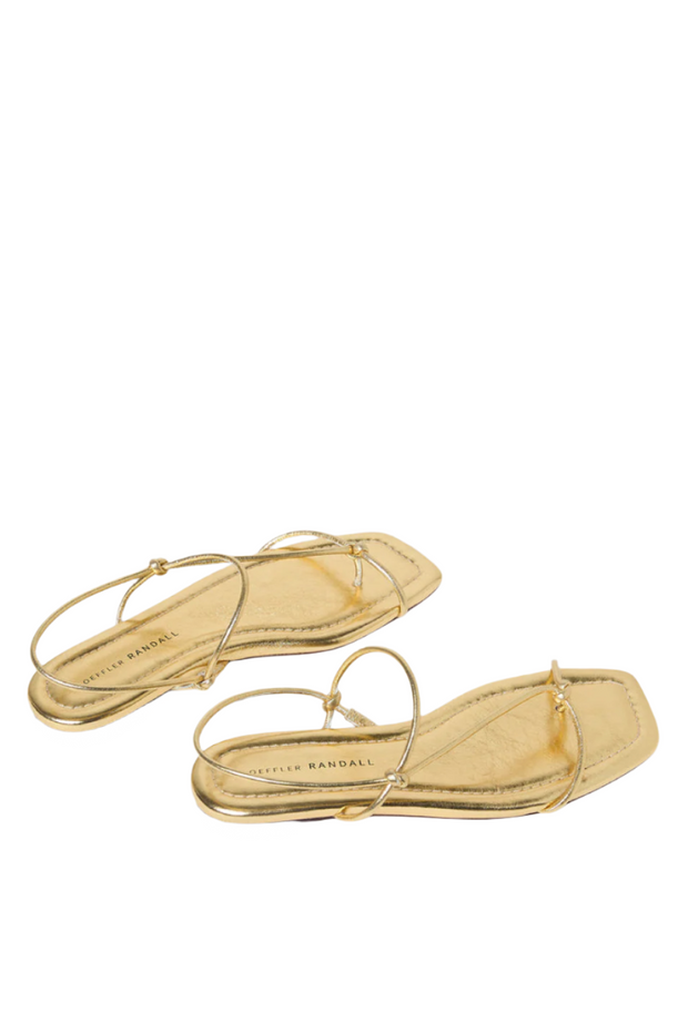 Image of Loeffler Randall Eleanor gold sandal