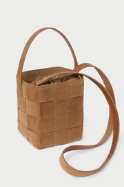 Image of the Loeffler Randall Laith Wide Woven Top Handle