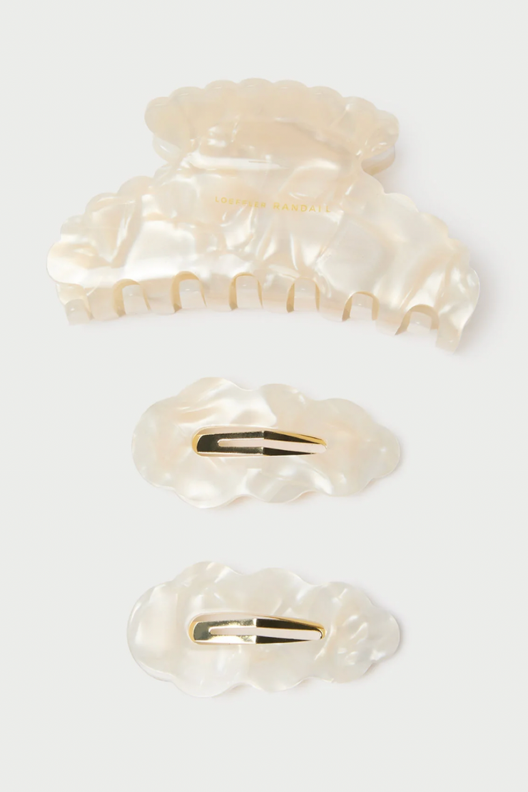 Image of Loeffler Randall Lila resin clip set