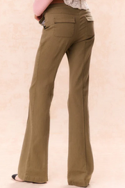 Image of Loveshackfancy Costella pant in olive