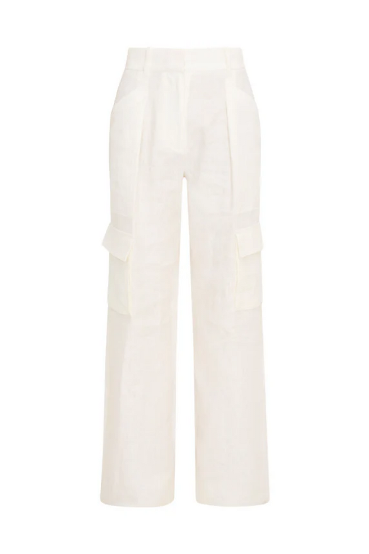 Image of Loveshackfancy Pora pant in white